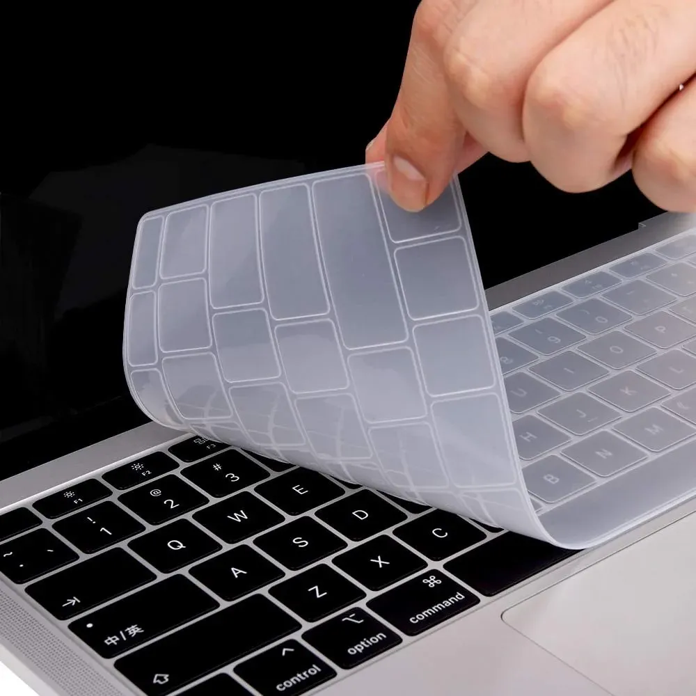 PROTECTOR DE TECLADO PARA PORTÁTIL MACBOOK 13" TRANSPARENTE, vista 3